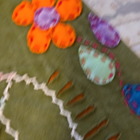 Embroidered Green Mini Dress - Picture 3 of 8